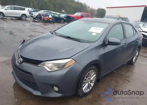 2014 Toyota Corolla Le Plus z USA, uszkodzony, nr VIN 2T1BURHE0EC087316